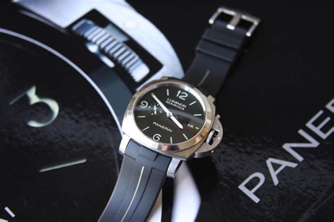 panerai rubber strap|genuine panerai straps.